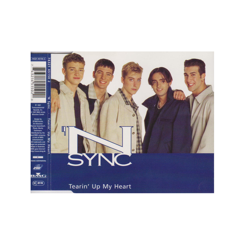 NSYNC - TEARIN UP MY HEART (ED. 1997)