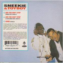 SNEEKIE & TOYBOY - AND YOU DON'T STOP (ED. 1998)