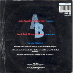 C + C MUSIC FACTORY - JUST A TOUCH OF LOVE  (ED. 1991)