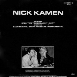 NICK KAMEN - EACH TIME YOU BREAK MY HEART (ED. 1986)