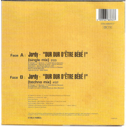 JORDY  - DUR DUR D'ÊTRE BÉBÉ! (ED. 1992)