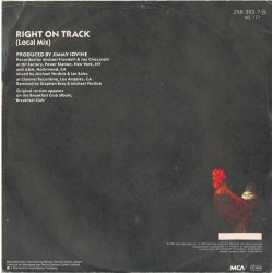 BREAKFAST CLUB - RIGHT ON TRACK (ED. 1987)