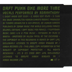 DAFT PUNK - ONE MORE TIME