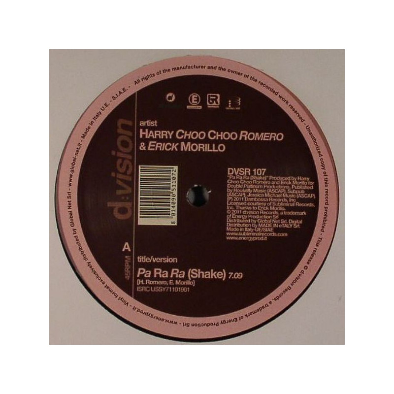 HARRY "CHOO CHOO" ROMERO - PA RA RA  (ED. 2011)