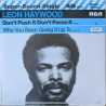 LEON HAYWOOD - DON'T PUSH IT DON'T FORCE IT (ED. 1980)