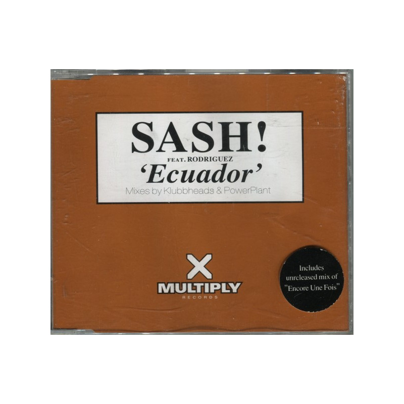 SASH! FEAT. RODRIGUEZ - ECUADOR (ED. 1997)