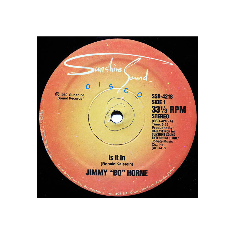 JIMMY BO HORNE - IS IT IN (ED. 1980)