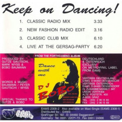 DJ BOBO - KEEP ON DANCING