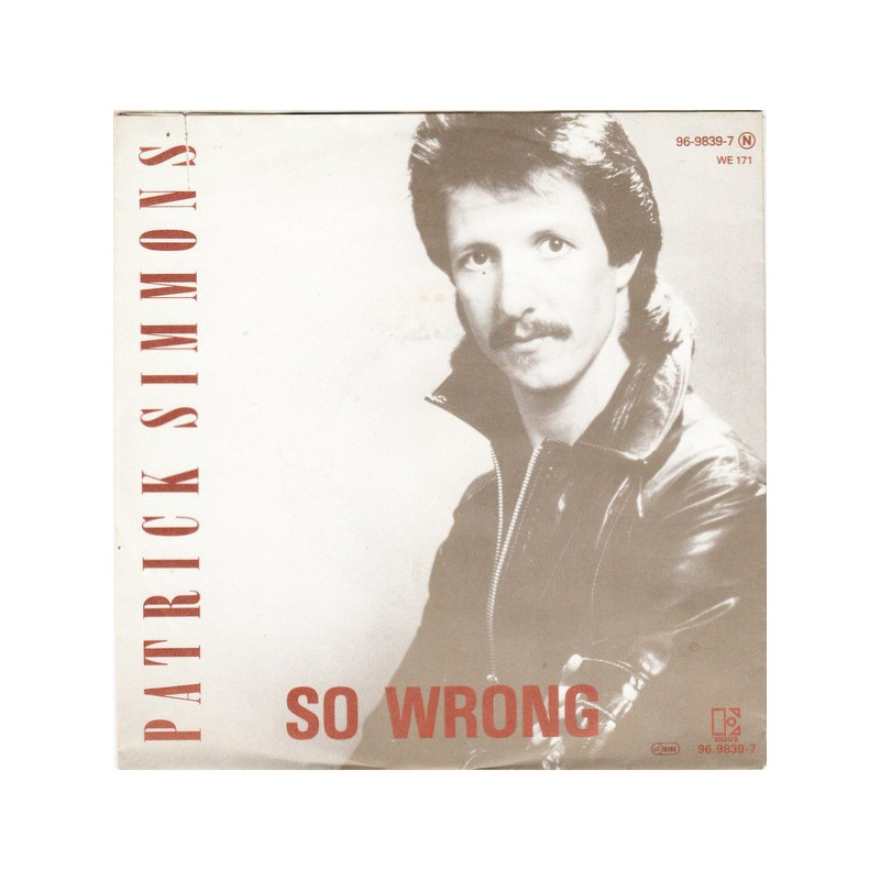PATRICK SIMMONS - SO WRONG